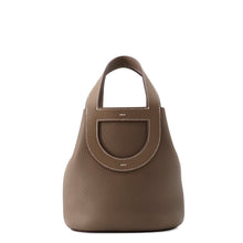 将图像加载到图库查看器中,HERMES in-the-loop Tote Bag Etoupe Taurillon Clemence Swift Leather Size 18