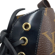将图像加载到图库查看器中,LOUIS VUITTON Star Trail EncreBoots Noir/Brown1A2Y7W Patent LeatherMonogram Plain Calf Leather Size 37