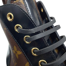 将图像加载到图库查看器中,LOUIS VUITTON Star Trail EncreBoots Noir/Brown1A2Y7W Patent LeatherMonogram Plain Calf Leather Size 37