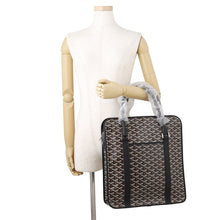 Load image into Gallery viewer, GOYARD Burgundy Tote Black/Brown/WhiteBOURGOMMLTY01CL01P PVC Leather