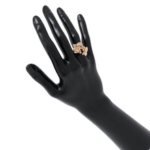 Load image into Gallery viewer, CARTIER Kares Dolkide Par Ring Size 49/#9 18K Pink Gold