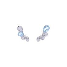 将图像加载到图库查看器中,Chaumet Josephine Ronde d'Aigret Earrings84377 18K White Gold