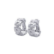 Load image into Gallery viewer, CARTIER PANTHERE Maillon EarringsB8032900 18K White Gold