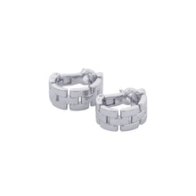 Load image into Gallery viewer, CARTIER PANTHERE Maillon EarringsB8032900 18K White Gold