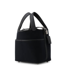 Load image into Gallery viewer, HERMES Picotin Lock Cargo Black Towar Goeran Swift Leather Size PM
