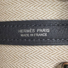 将图像加载到图库查看器中,HERMES Neo Garden Ardoise Negonda Leather Size 23