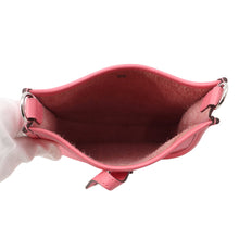 将图像加载到图库查看器中,HERMES Evelyne Amazon Long Rose Azalee/Rouge Pivoine Taurillon Clemence Size TPM