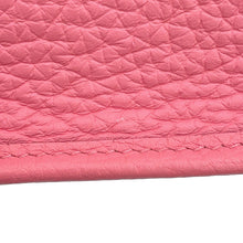 将图像加载到图库查看器中,HERMES Evelyne Amazon Long Rose Azalee/Rouge Pivoine Taurillon Clemence Size TPM