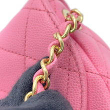 Load image into Gallery viewer, CHANEL Matelasse Mini Messenger Bag PinkAS3867 Caviar Leather