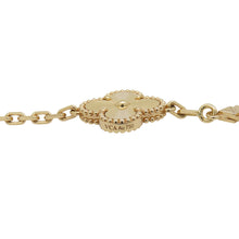 Load image into Gallery viewer, Van Cleef & Arpels Vintage Alhambra Bracelet 5 motifs guillocheVCARP3JK00 18K Yellow Gold