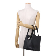 Load image into Gallery viewer, HERMES Picotin Lock Black Taurillon Clemence Size MM