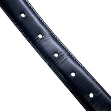 Load image into Gallery viewer, CELINE Triomphe Belt 0.7" Size 85 Black45AK93A01.38NO Calf Leather