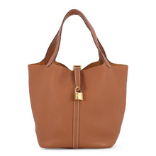 将图像加载到图库查看器中,HERMES Picotin Lock Gold Taurillon Clemence Size MM