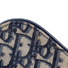 Load image into Gallery viewer, Dior Oblique Saddlebag Navy/BeigeM0447CTZQ_M928 Canvas Leather Size Mini