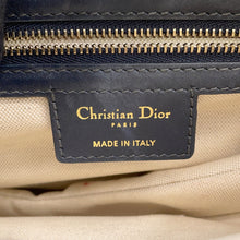 Load image into Gallery viewer, Dior Oblique Saddlebag Navy/BeigeM0447CTZQ_M928 Canvas Leather Size Mini