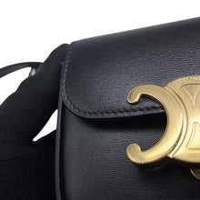 Load image into Gallery viewer, CELINE Mini Triomphe Shoulder Bag Black10I513DPV Leather Size Mini