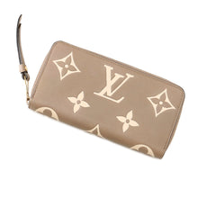 将图像加载到图库查看器中,LOUIS VUITTON Zippy Wallet Tourterelle claimM69794 Bicolor Monogram Empreinte Leather