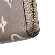 将图像加载到图库查看器中,LOUIS VUITTON Zippy Wallet Tourterelle claimM69794 Bicolor Monogram Empreinte Leather
