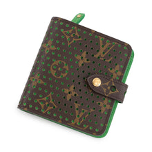 Load image into Gallery viewer, LOUIS VUITTON Compact zip VertM95218 Monogram Perfo
