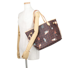 将图像加载到图库查看器中,LOUIS VUITTON Neverfull Marron/OrangeM44441 Monogram・Catogram Size MM