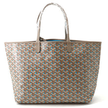 Load image into Gallery viewer, GOYARD Saint-Louis Clairvoy 170th Anniversary Gray Beige/TurquoiseSTCLAPMLTY11CL61P PVC Size PM