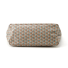 Load image into Gallery viewer, GOYARD Saint-Louis Clairvoy 170th Anniversary Gray Beige/TurquoiseSTCLAPMLTY11CL61P PVC Size PM