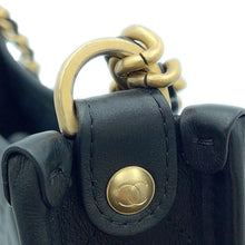 Load image into Gallery viewer, CHANEL Matelasse Chain Hobo BlackAS4666 Calf Leather