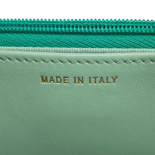 Load image into Gallery viewer, CHANEL Matelasse Classic Chain Wallet GreenAP0250 Caviar Leather