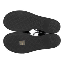 Load image into Gallery viewer, CHANEL Leather Sandals BlackG39918-X01000-94305 Lambskin Size 38 1/2