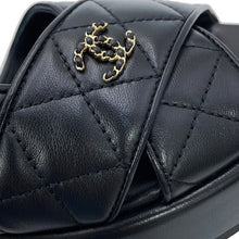 Load image into Gallery viewer, CHANEL Leather Sandals BlackG39918-X01000-94305 Lambskin Size 38 1/2