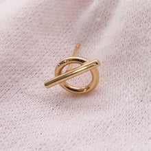 Load image into Gallery viewer, HERMES Echappee Earrings Size PM 18K Pink Gold