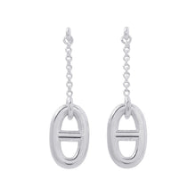 Load image into Gallery viewer, HERMES Chaine d'Ancre Farandole Earrings SV925