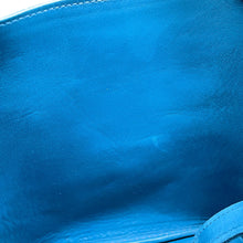 将图像加载到图库查看器中,HERMES Picotin Blue Thalassa Dobris Swift Leather Size PM