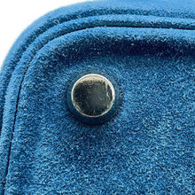 将图像加载到图库查看器中,HERMES Picotin Blue Thalassa Dobris Swift Leather Size PM