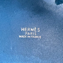 Load image into Gallery viewer, HERMES Picotin Blue Thalassa Dobris Swift Leather Size PM