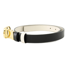 Load image into Gallery viewer, Dior 30Montaigne Reversible Belt Size 70 Black/Latte WhiteB0446UWGA_M911 Smooth Calf Leather