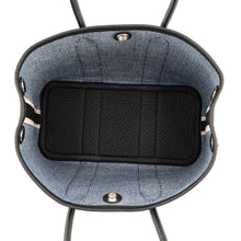 Load image into Gallery viewer, HERMES Neo Garden Denim Moyen/Black Denim Negonda Leather Size 23