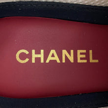 Load image into Gallery viewer, CHANEL CC Logo Sneakers IvoryG47269-B24494-UA404 Calf Leather suede Size 39