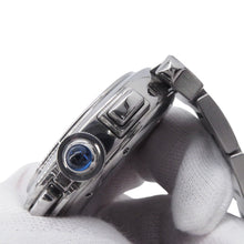 Load image into Gallery viewer, CARTIER Pasha Chronograph W42mm Stainless Steel White DialW31085M7