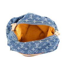 Load image into Gallery viewer, LOUIS VUITTON Baggy Blue/YellowM95048 Monogram Denim Size GM