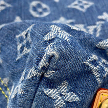 Load image into Gallery viewer, LOUIS VUITTON Baggy Blue/YellowM95048 Monogram Denim Size GM
