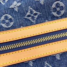 Load image into Gallery viewer, LOUIS VUITTON Baggy Blue/YellowM95048 Monogram Denim Size GM