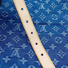 Load image into Gallery viewer, LOUIS VUITTON Baggy Blue/YellowM95048 Monogram Denim Size GM