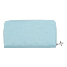 Load image into Gallery viewer, LOUIS VUITTON Zippy Wallet Azur FrostM12680 Monogram Empreinte Leather