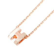 Load image into Gallery viewer, HERMES Pop Ash Necklace Rocabar Size Mini system Lacquer Gold Plated