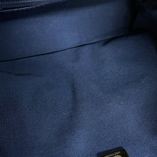 将图像加载到图库查看器中,CHANEL Matelasse Drawstring Double Pocket Backpack NavyAS4342 Calf Leather