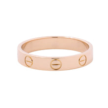 Load image into Gallery viewer, CARTIER Love Ring Size Small/54/#14B4085254/B4085200 18K Pink Gold
