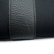 将图像加载到图库查看器中,HERMES Garden Party Voyage Black Toile Military Negonda Leather Size GM