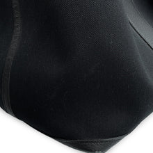 将图像加载到图库查看器中,HERMES Garden Party Voyage Black Toile Military Negonda Leather Size GM