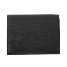 Load image into Gallery viewer, PRADA Saffiano Leather Multicolor Compact Wallet Black/Hibiscus1MV204_ZLP_F061H Saffiano LeatherLeather